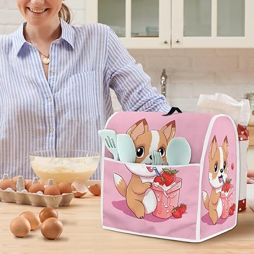 Miniatura 9 de Upetstory Hummingbird Kitchen Aid - Cubierta para batidora de pie de 4.5 a 5 cuartos de galón, funda para mezclador de cabeza inclinable, cubiertas