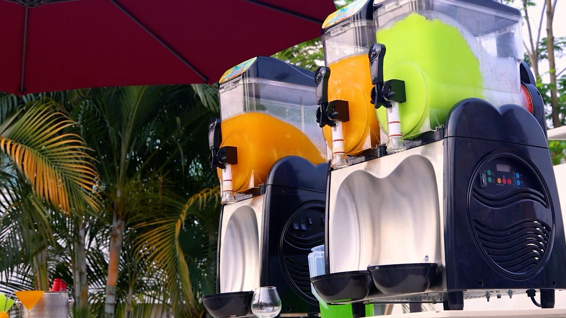 Image of 15L Slushie Machine for Commercial & Home, 4 Gal Margarita Machine