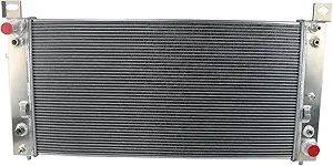 Cooling Care All-Aluminum 3-Row Radiator with Trans Cooler for 1999–2011 Chevy Silverado/GMC Sierra