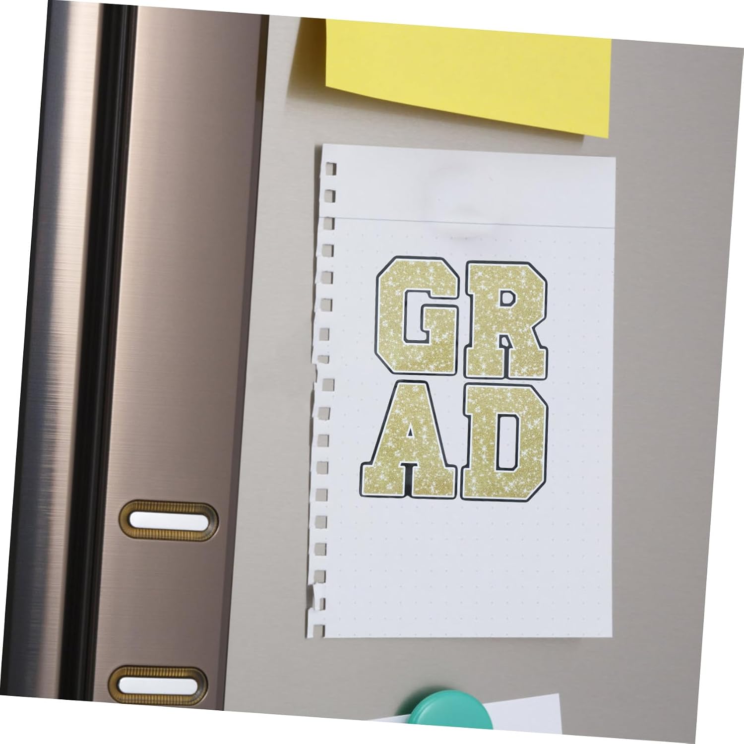 LABRIMP 1set Graduation Car Magnets Set of Elegant Fridge Garage Decorations for Graduation Events Easy to Use Material for Celebrating Achievements