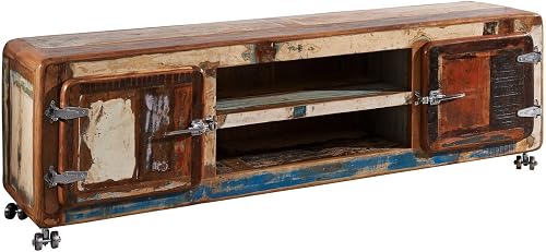 Freezy #32 Mobile TV in Legno Riciclato