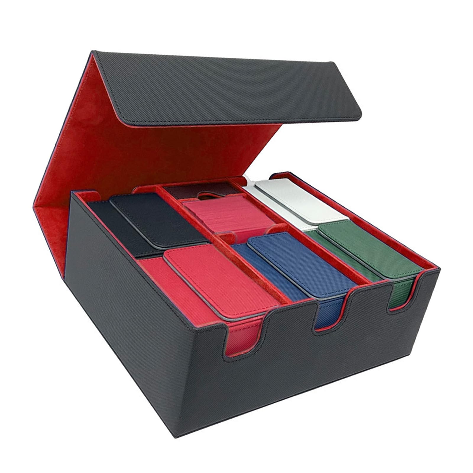 Funda multifunción para tarjetas de juego, fabricada con caja de cartón resistente de poliuretano