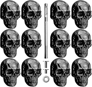 GOTOTOP Rivets D'artisanat Du Cuir 20 Ensembles De Rivets En Cuir à