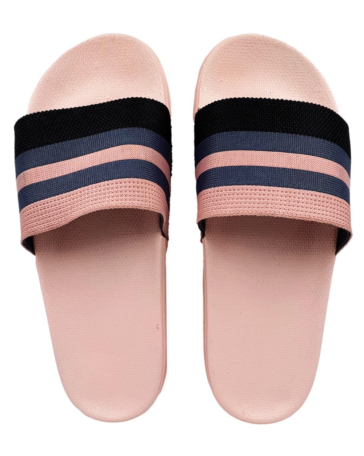Pampy Angel Fly Knitt Stripes Womens Flip Flops Slides Back Open Household Comfortable Slippers Pink,40 (Euro) (B09MD9C2DR) Amazon Price History, Amazon Price Tracker