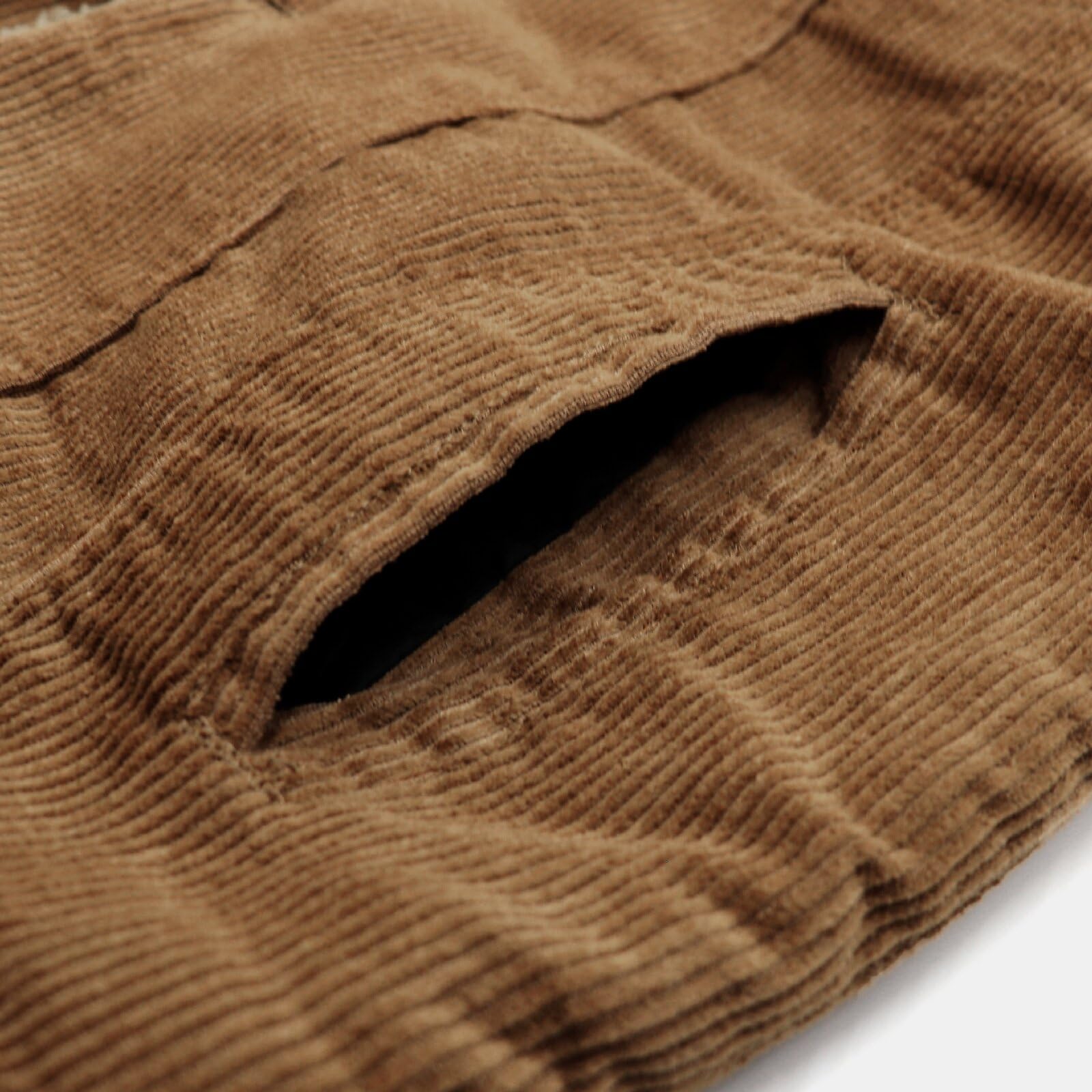 Giacca in velluto a coste da Uomo, Giacca da Camionista Calda in Pile Militare, Antivento Cappotto Cargo, Giacca Invernale con Bottoni