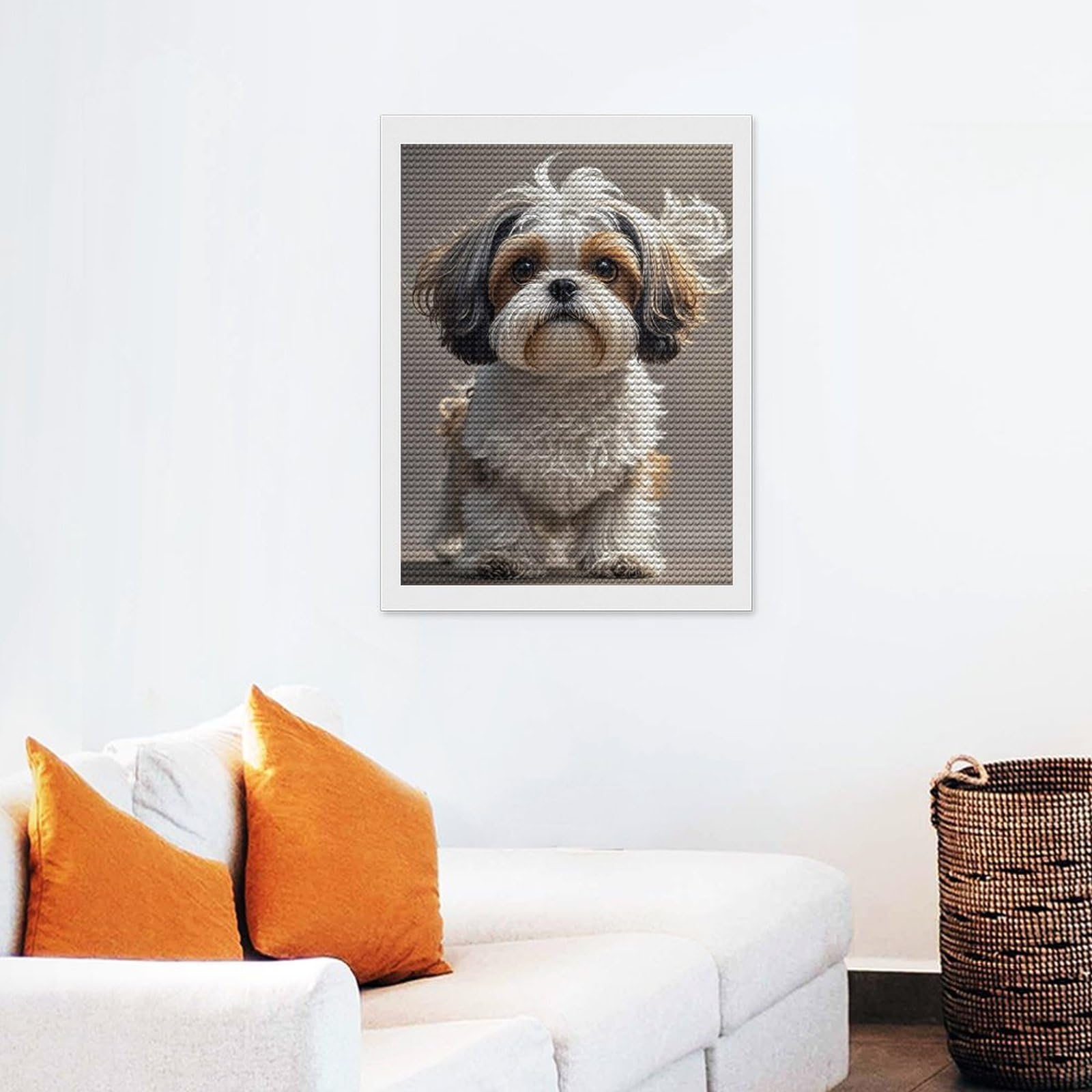 Amazon.com: Shih Tzu Dog Diamond Art Painting Kits 12