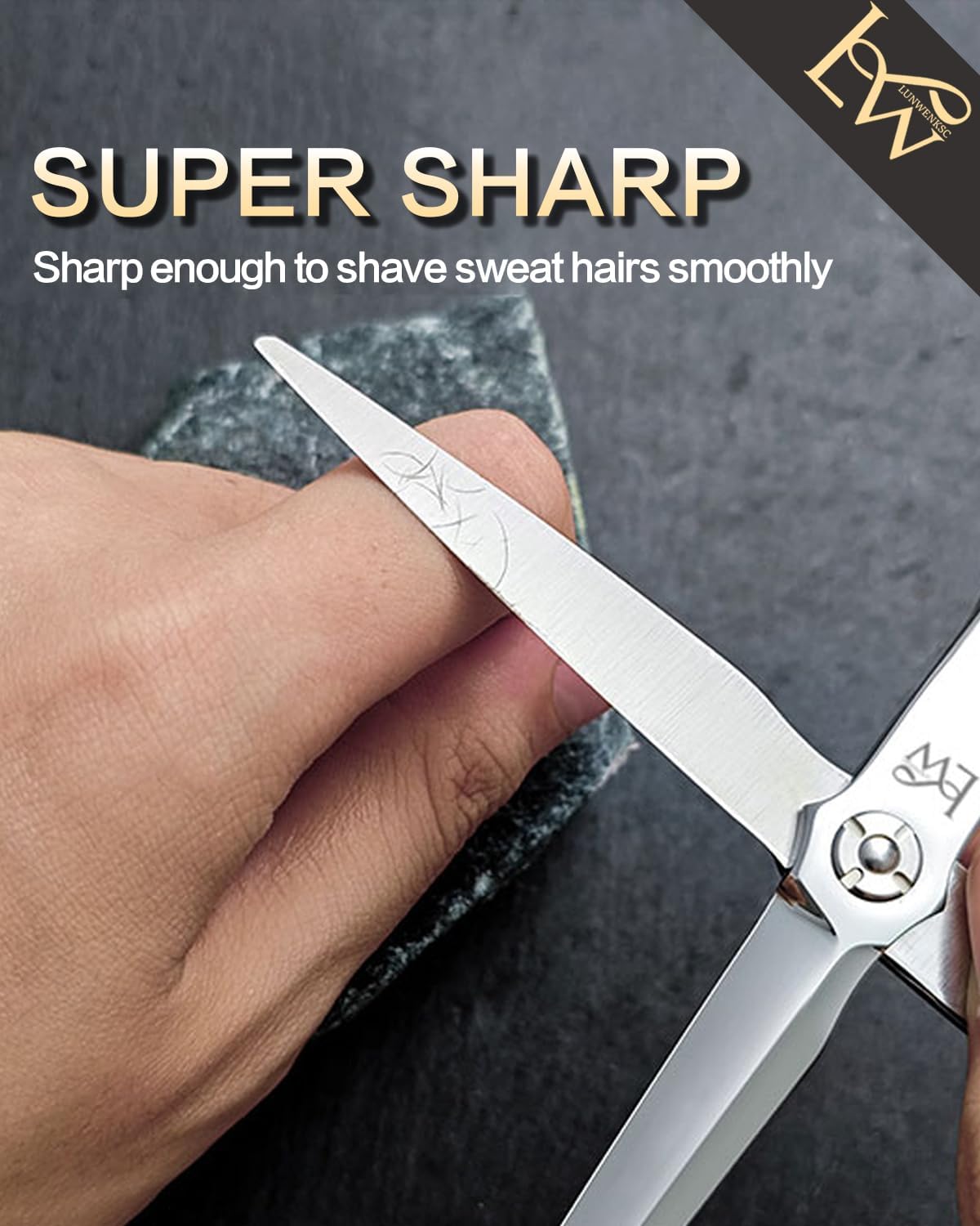 professional hair shears 6.5 in Extremely Sharp Blades,professional hair cutting scissors,haircutting scissors for professionals,hair scissors