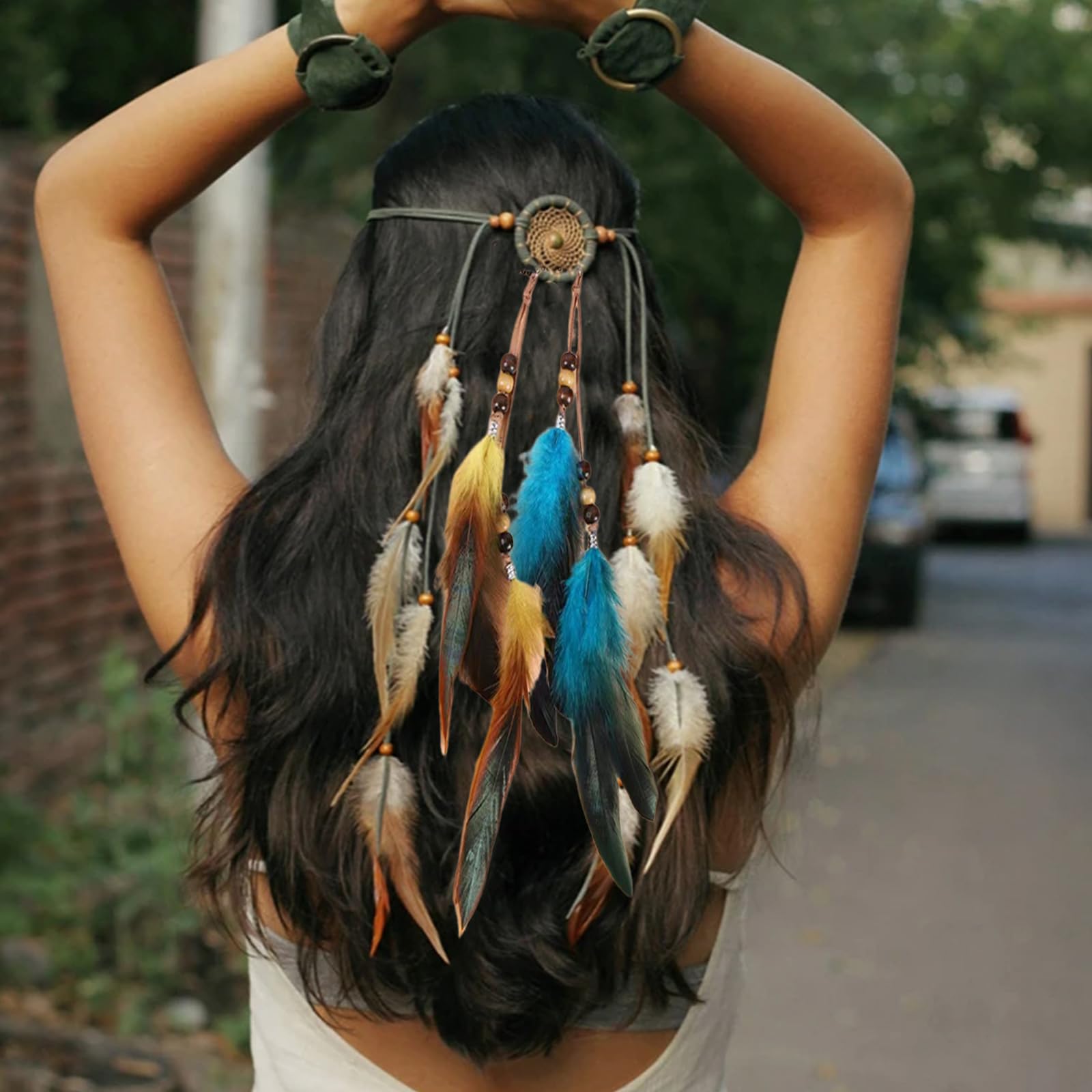 NEW 5 Boho Hair Clips Hairpins - NEW Amazon.com : Geyoga 12 Pcs Feather Hair Clip Boho Hair  main image 2