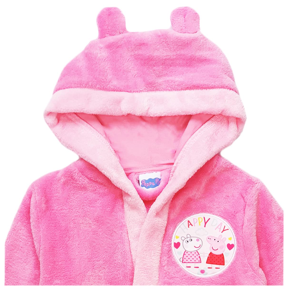 Peppa Pig Girls Dressing Gown Character Nightwear