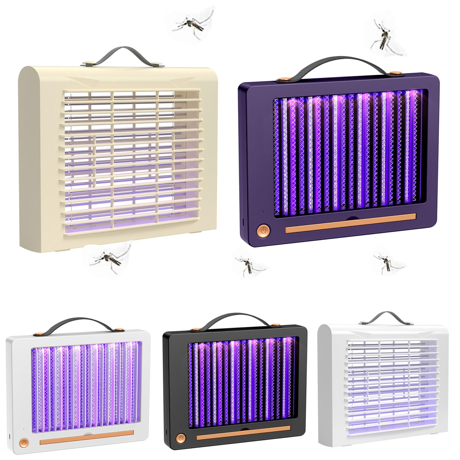 Fly Zapper Electric Indoor - Electric Bug Zapper, Electric Fly Killer Indoor & Outdoor, Portable Fruit Fly Trap, Bug Zapper Indoor Insect Trap Suitable for Bedroom,Living Dining Room — image 1