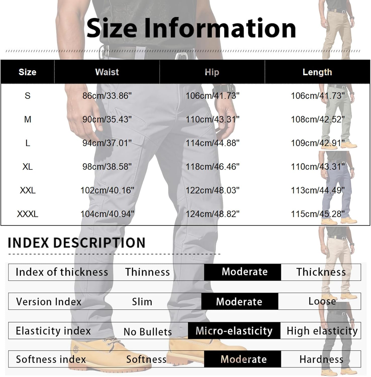 lcyhony Tactical Cargo Pants for Men Ripstop Flexcamo - Tactical Waterproof Pants Outdoor Combat Hiking Pants Multi Pockets