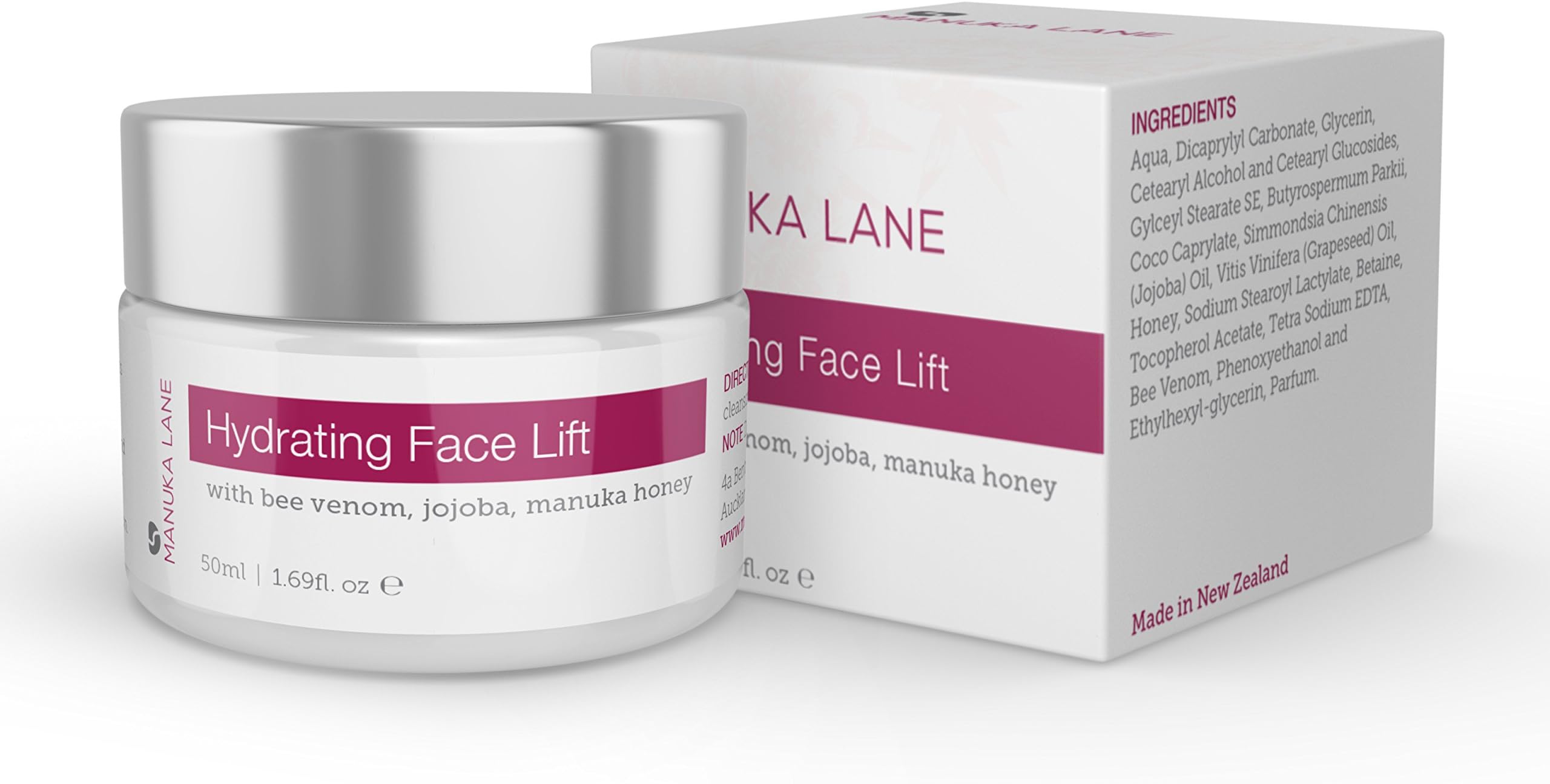 Manuka Lane Face Moisturizer Lift Cream with Anti Wrinkle and Anti Aging