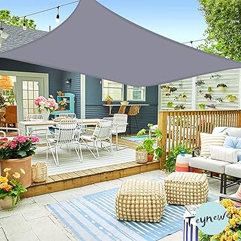 新品未使用品サンシェード3m UVカット サンシェード 3×3m正方形 日除けシェード クールシェード UV