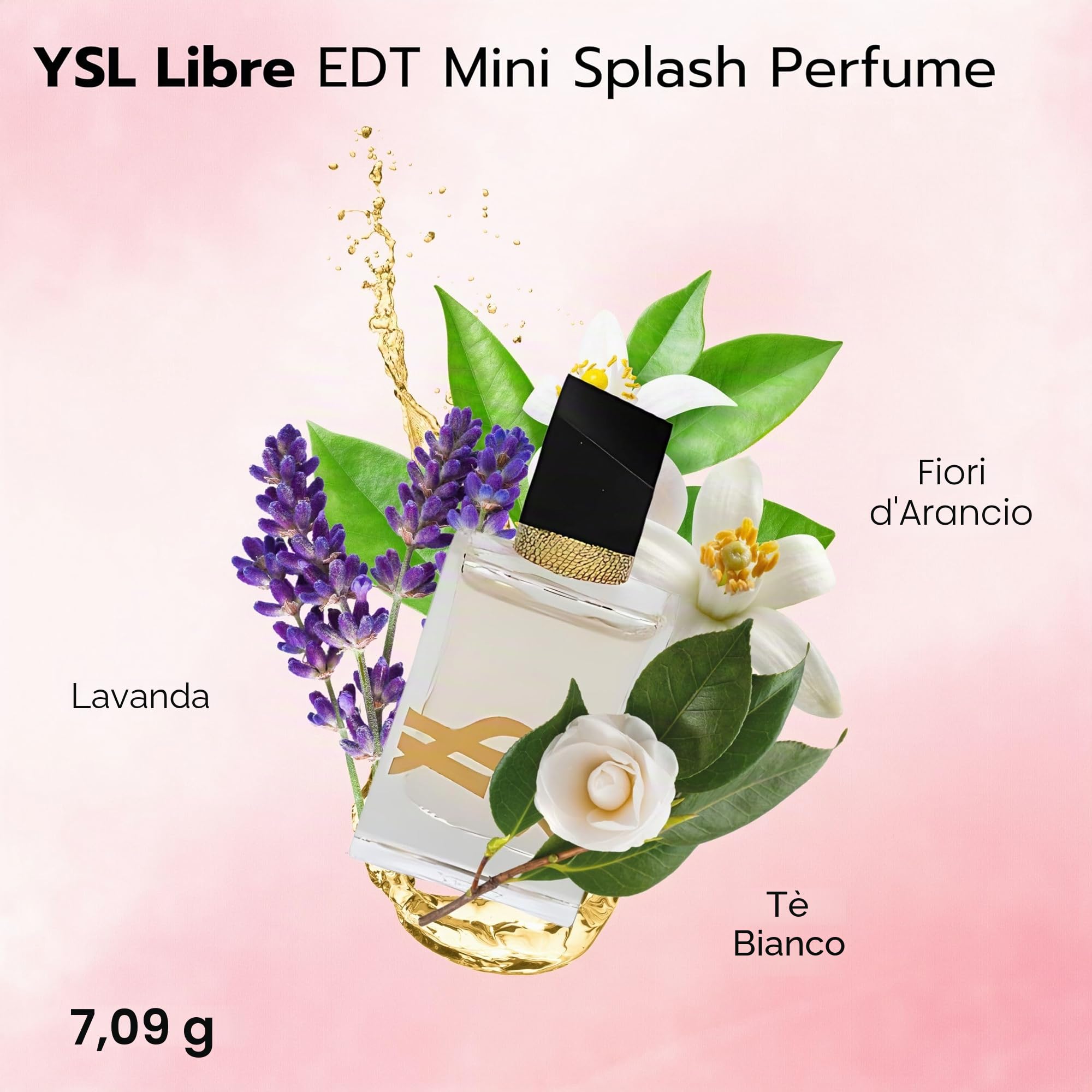 Yves Saint Laurent Miniature Gift Set 7.5ml Libre EDT + 7.5ml Libre EDP + 7.5ml Mon Paris EDP + 7.5ml Black Opium EDP