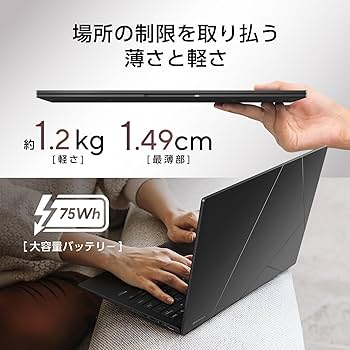 Amazon.co.jp: ASUS ノートパソコン Zenbook 14 OLED UM3406KA 14
