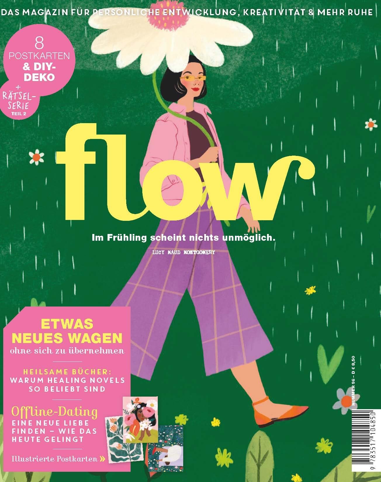 Flow Nummer 96 (2/2026): Das Magazin für persönliche Entwicklung, Kreativität & mehr Ruhe