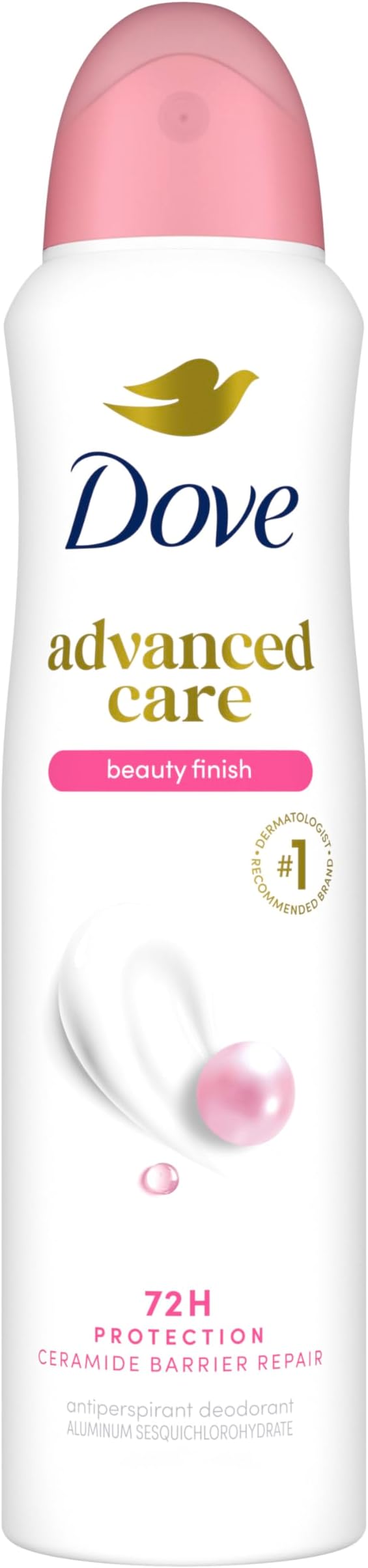 Dry Spray Antiperspirant, Beauty Finish, 3.8 Ounce
