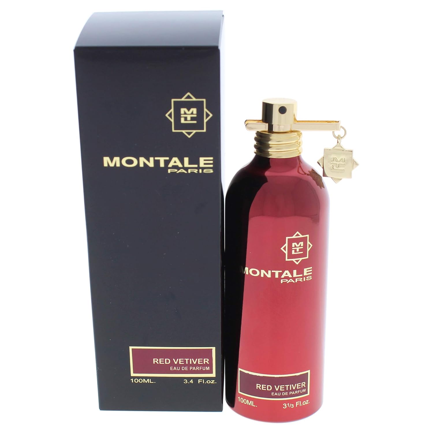 MONTALE Red Vetiver Eau de Parfum Spray 3 3 Fl Oz