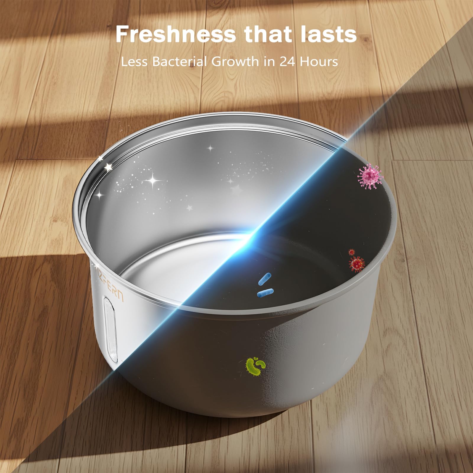 Cat Water Fountain Stainless Steel 108oz/3.2L Upgrade Dual-Filtration Pet Water Fountain for Cats Indoor, Ultra Quiet Dog Water Bowls Dispenser for Drinking, Automatic Cat Watering Supplies (White) - image 5
