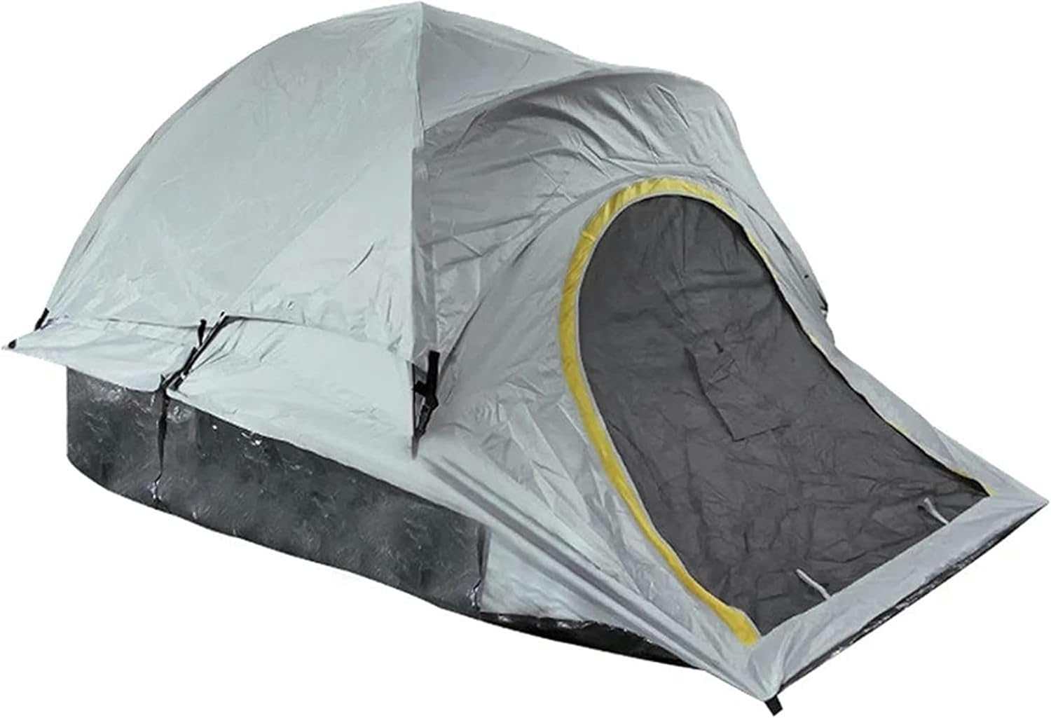 Truck Tent for 5.5 FT Bed - 210D Oxford Pickup Truck Bed & Tailgate Bed Tents for Camping with PU2000 Waterproof Coating 2 Person Sleeping Capacity with Storage Bag