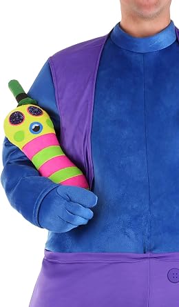 Trolls Mr. Dinkles Stuffed Halloween Accessory, Biggie's Pet Worm