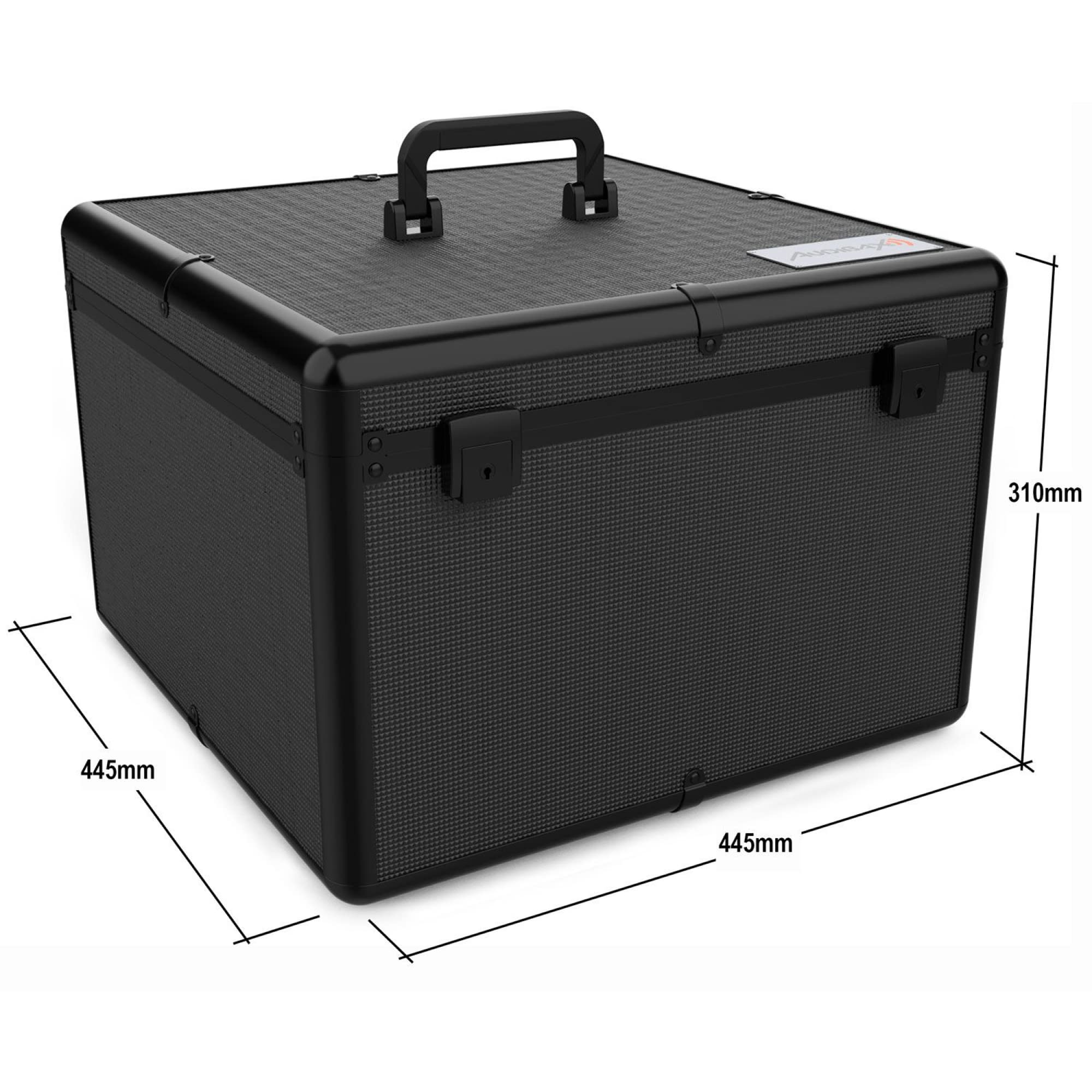 Audibax PRO-PAR Maleta Flight Case para 4 Focos PAR 56 y Cabezas Móviles (LM70, Iowa 70, Boston)