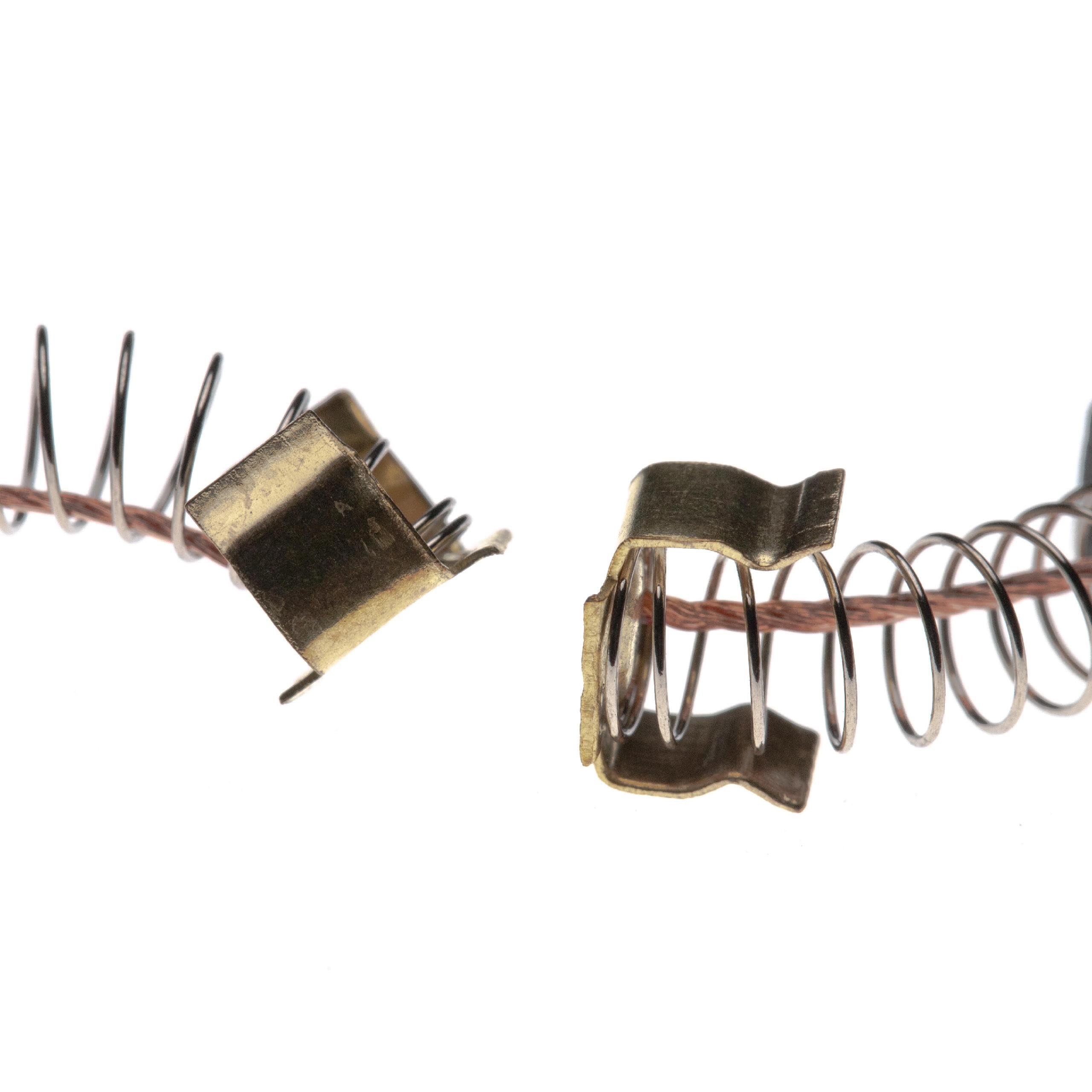 Lot De 2 Balais De Charbon 6x9x12 Mm Pour Makita HP2033, HP2040, HP2041, HP2042, HP2051 - Pièce De Rechange