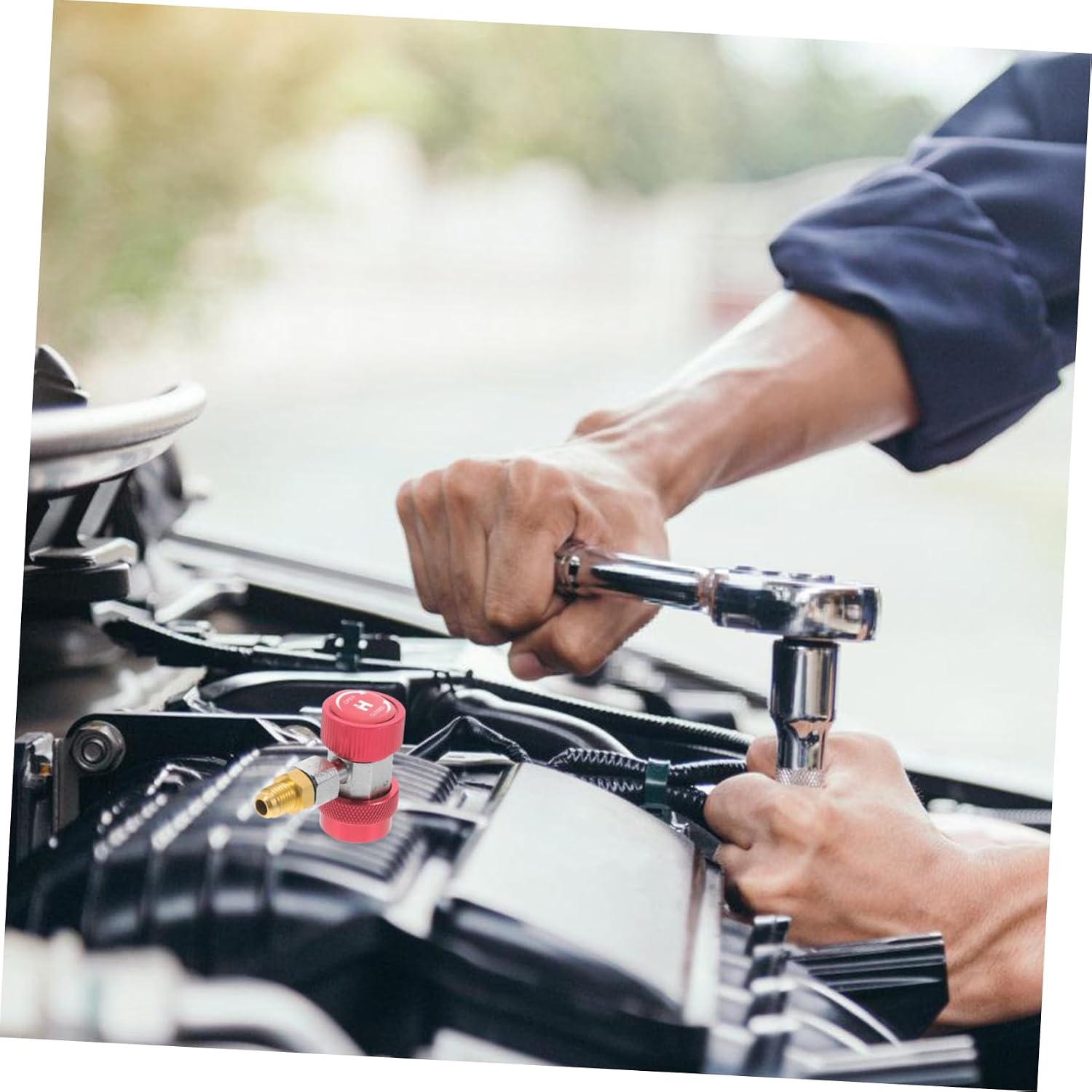 Car Refrigeration Adapter Fitting Easy Install Car Air Conditioner Connector