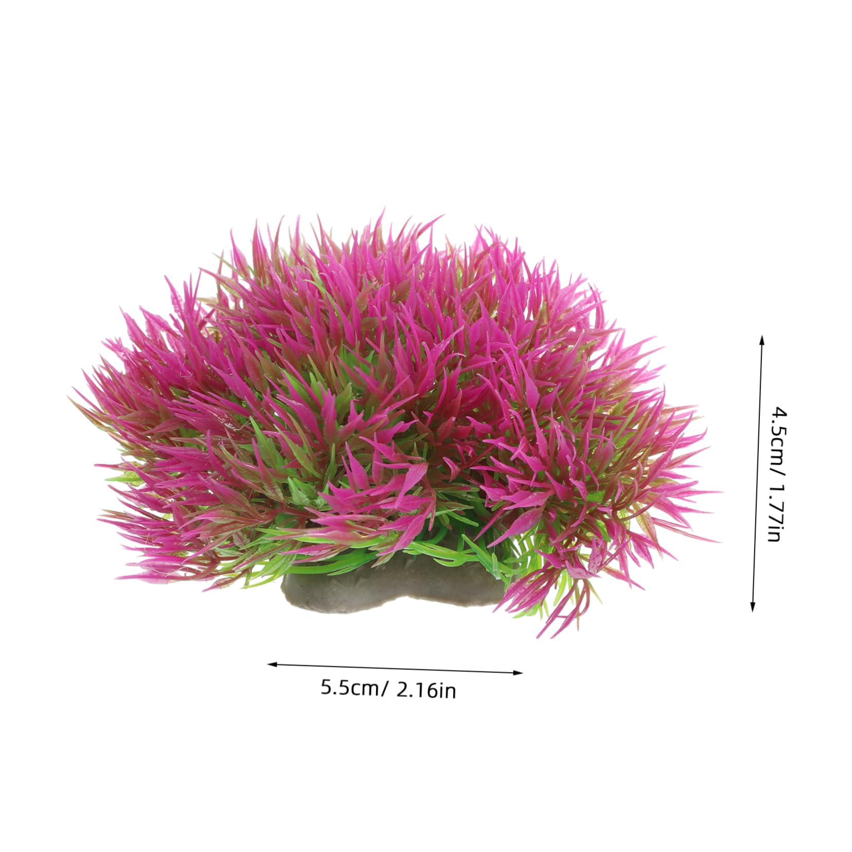 BESPORTBLE Fish Tank Plants Realistic Artificial Fake Plant Set 6pcs Look Betta Fish Hideout Plant Aquarium Decorations