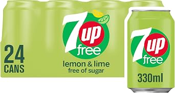 7UP Free, 330 ml Pack of 24