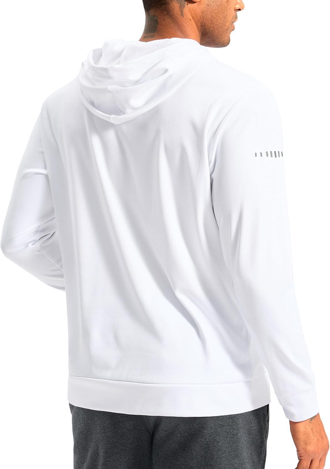 G Gradual Men's Fleece Hoodie Long Sleeve Athletic Workout Shirts Winter Warm Soft Hooded Sweatshirts for Men with Pockets - Image 2