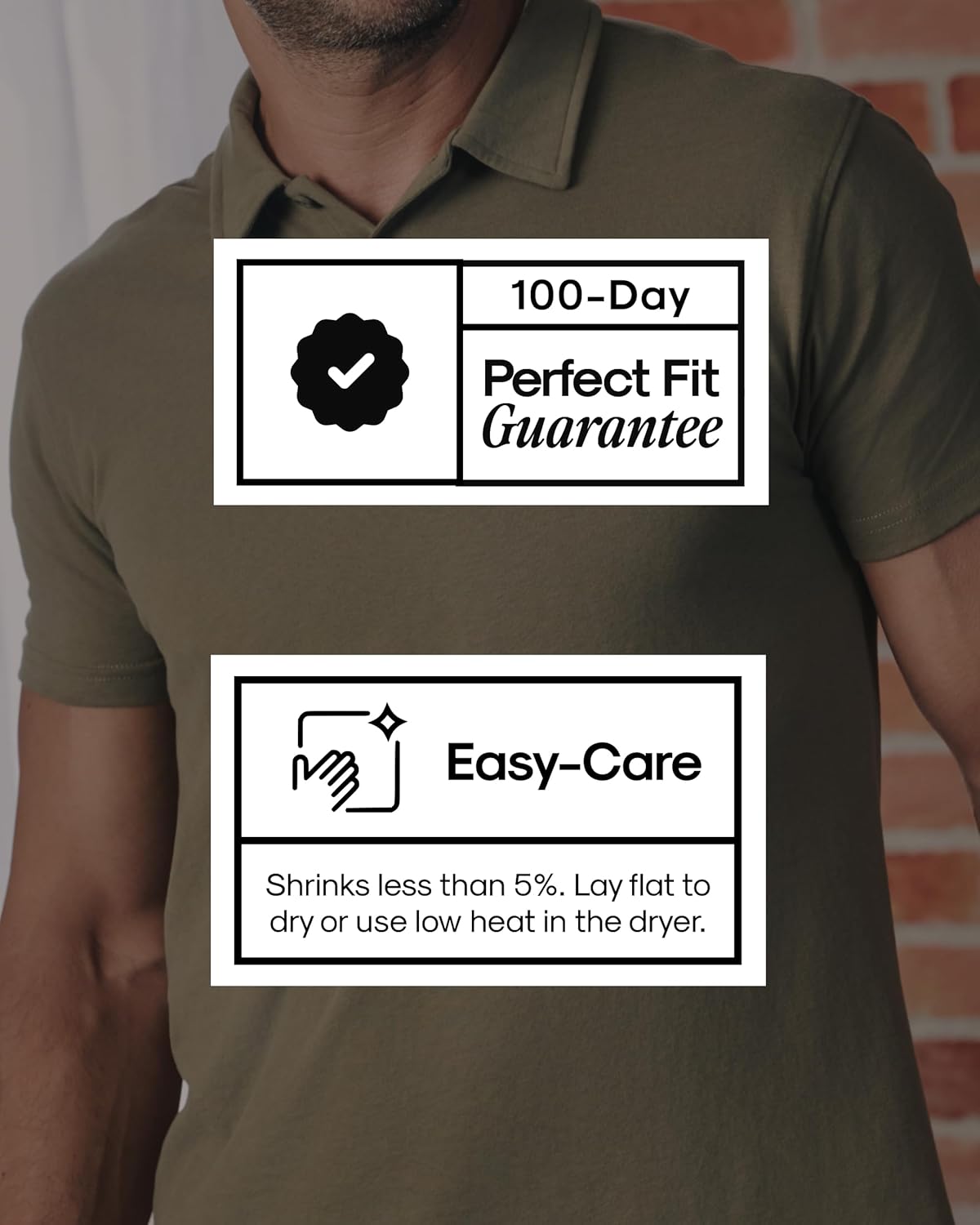 True Classic Novelty Polo Shirts for Men – Mens Polo Shirts Short Sleeve Cotton, Dry Fit Golf Shirt for Men - Image 6