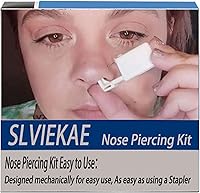 Vista 7 de Kit de autoperforación de nariz -Kits de punción nasal desechables con perforación de la nariz-Kits de pistola de perforación de nariz autoperforada