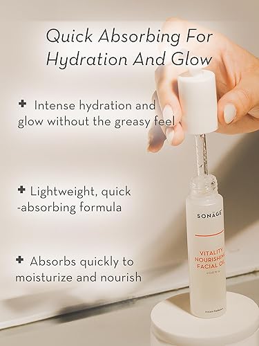 Miniatura 5 de Sonage Bare Essentials - Limpiador hidratante, almohadillas de ácido glicólico Glow To Go y aceite facial nutritivo Vitality | Rutina perfecta para