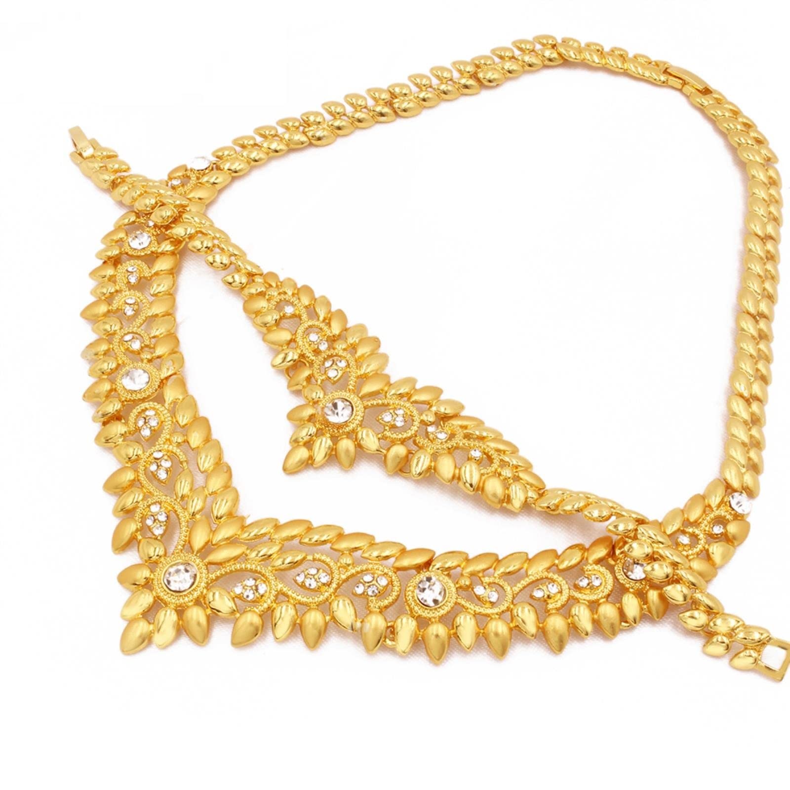 Ensemble De Bijoux De Mariée Indiens Kundan - Cheville Payje, Multicolore (neuf Sans Boîte)
