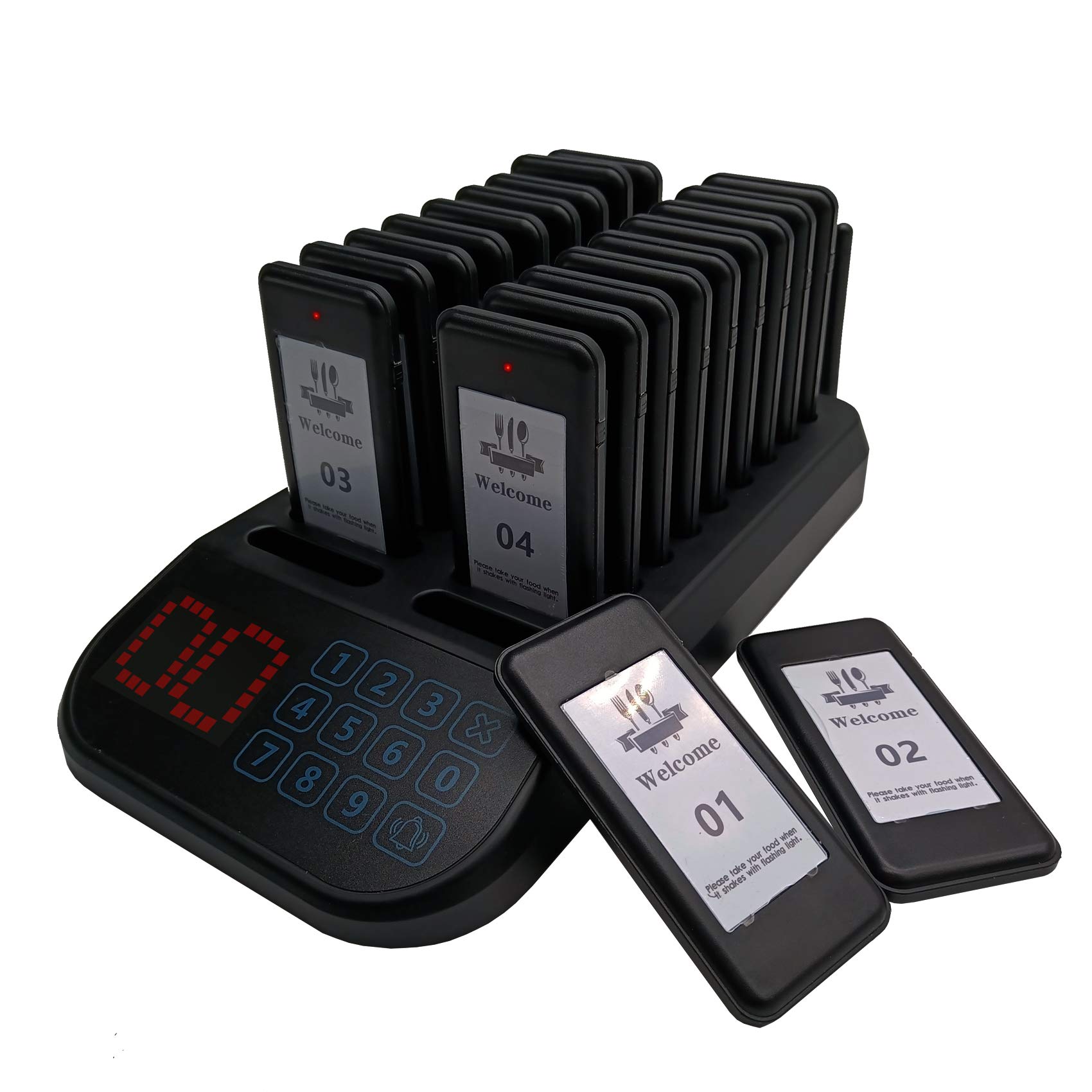 Buy Daytech Restaurant Pager,Wireless Calling System,Touch Keyboard
