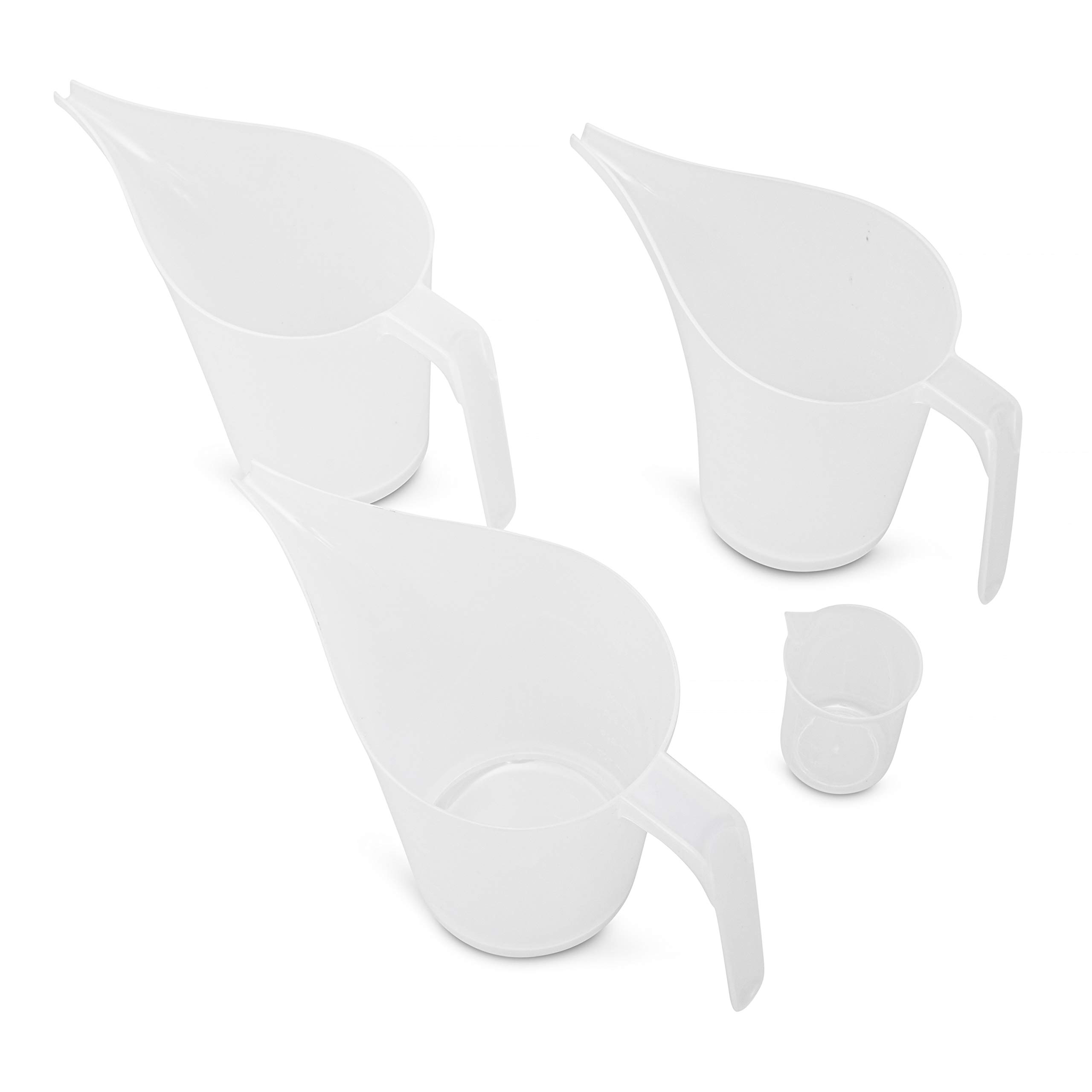 Buy Sulumo Funnel Pitcher Set of 3 1000ml / 4 Cup Long Narrow Spout