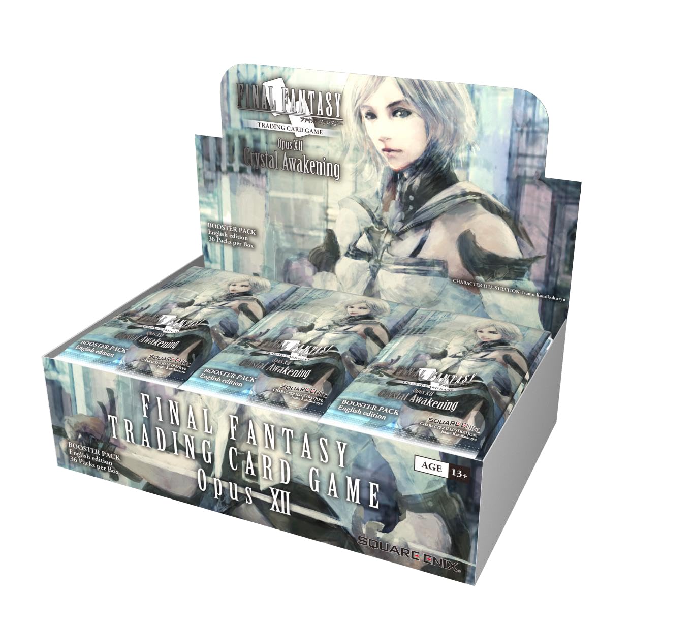 Square Enix Tcg 167776 Final Fantasy Box Envelopes, 36 Pieces Opus XII, Multicoloured