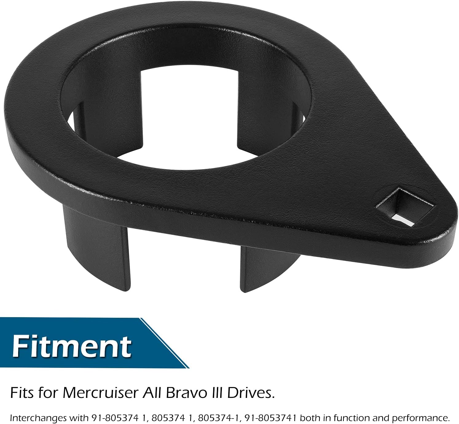 Yoursme for Bravo 3 Bearing Carrier Retainer Nuts Installs & Removes Tool 91-8053741 & Blackhawk Drive Bearing Carrier Tool 91-805374 for Mercruiser Bravo 3 III Three