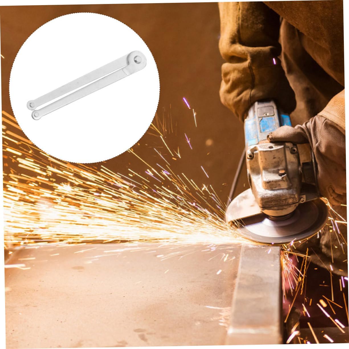 Gadpiparty 10pcs Adjustable Angle Wrench Spanner Locking Adjustable Spanner for Angle Maintenance Heavy-duty Tool for Easy Disassembly and Repair