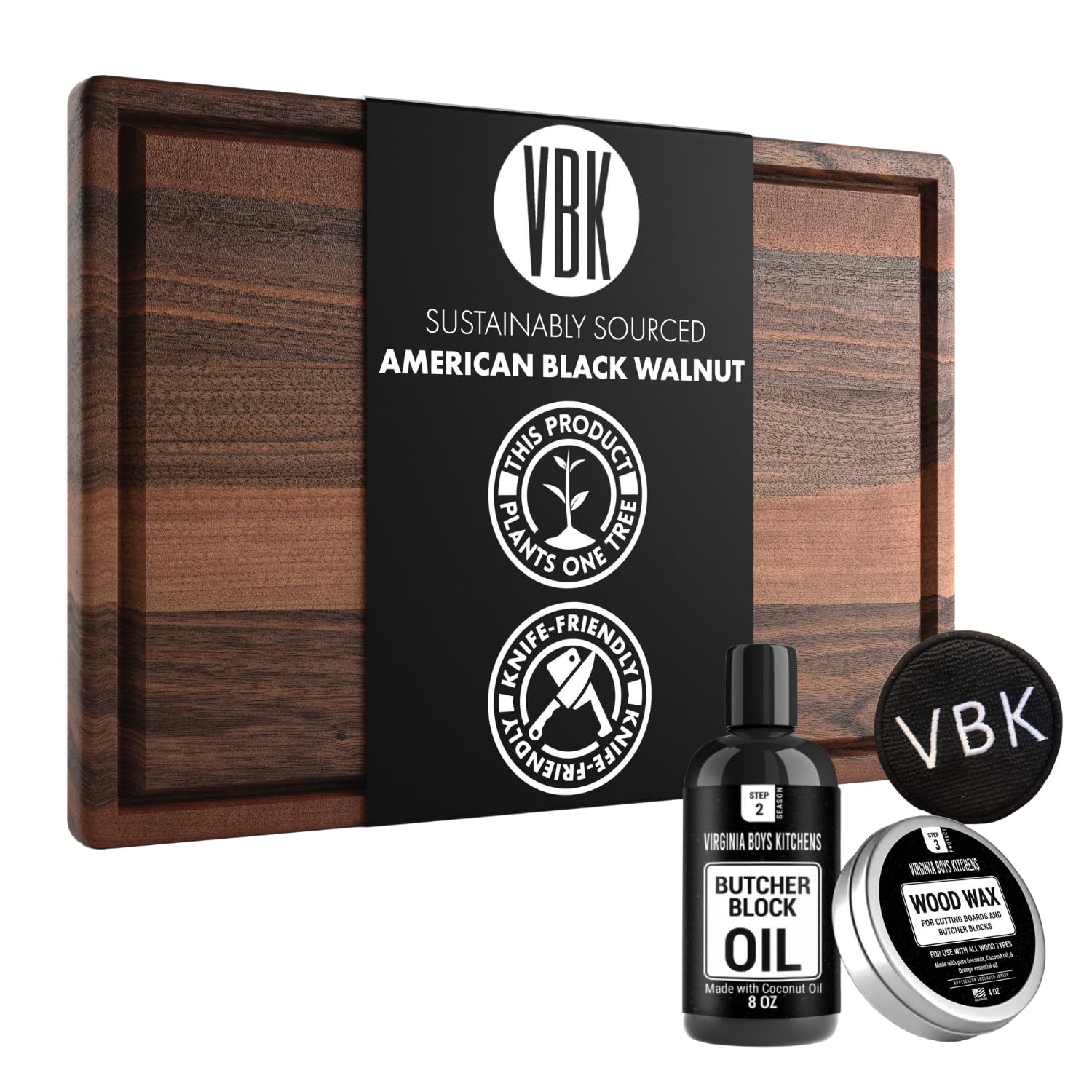 Extra Large Walnut + Basic Care Kit