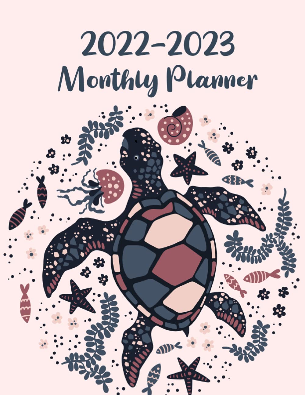 2022-2023 Monthly Planner: Weekly Monthly Daily Two Year Monthly Planner with Holidays 24 Month Planner 2022-2023