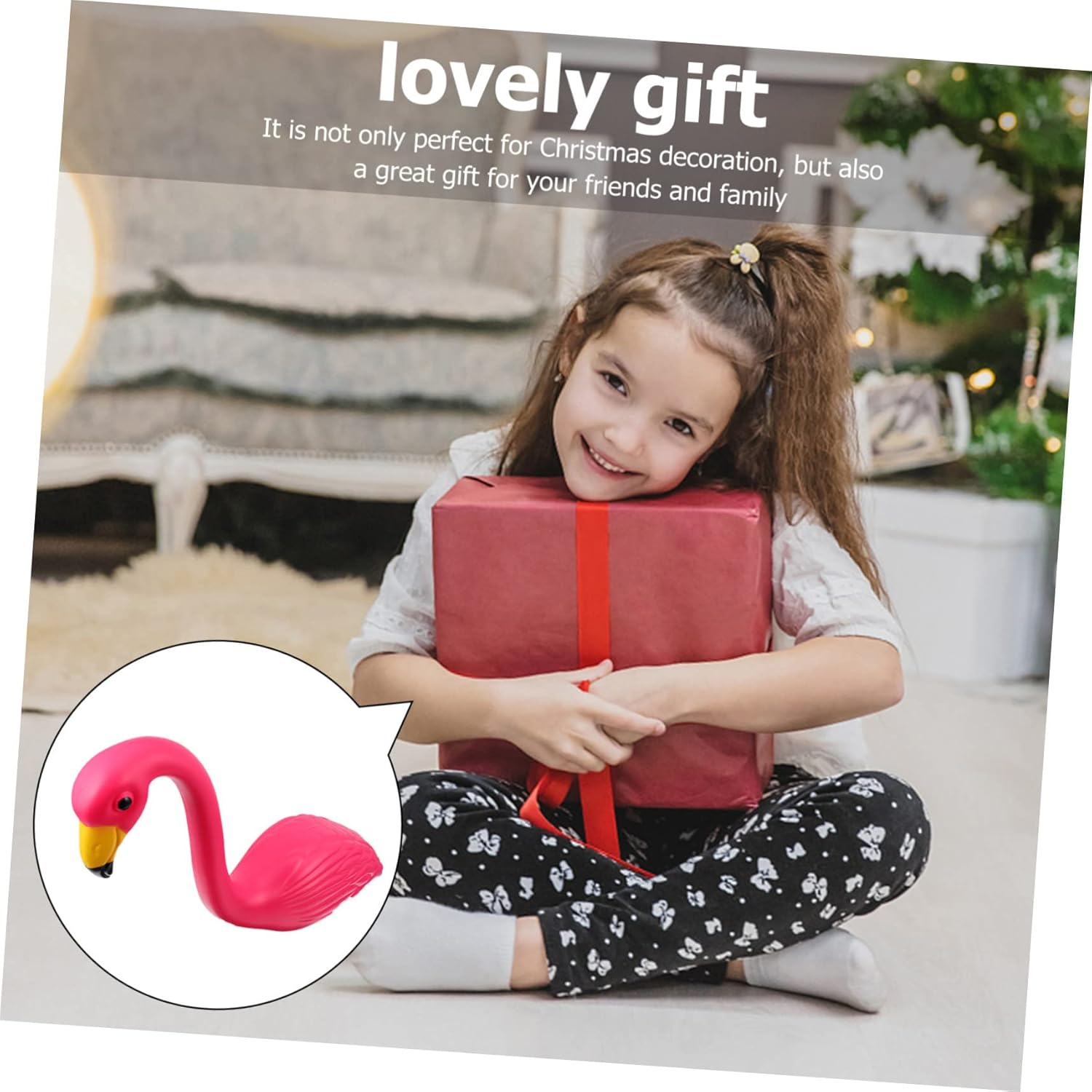 2pcs Lifelike Flamingo Garden Stake Durable Lawn Decor Sculpture for Outdoor Spaces Vivid Pink Flamingo Ornaments for Patios and Gardens