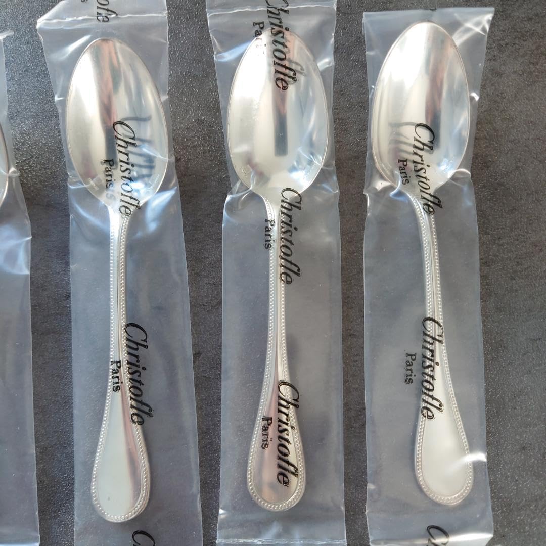 美品 クリストフル パール ケーキフォーク コーヒースプーン 12点 クリストフル パール コーヒースプーン 12点 クリストフル パール