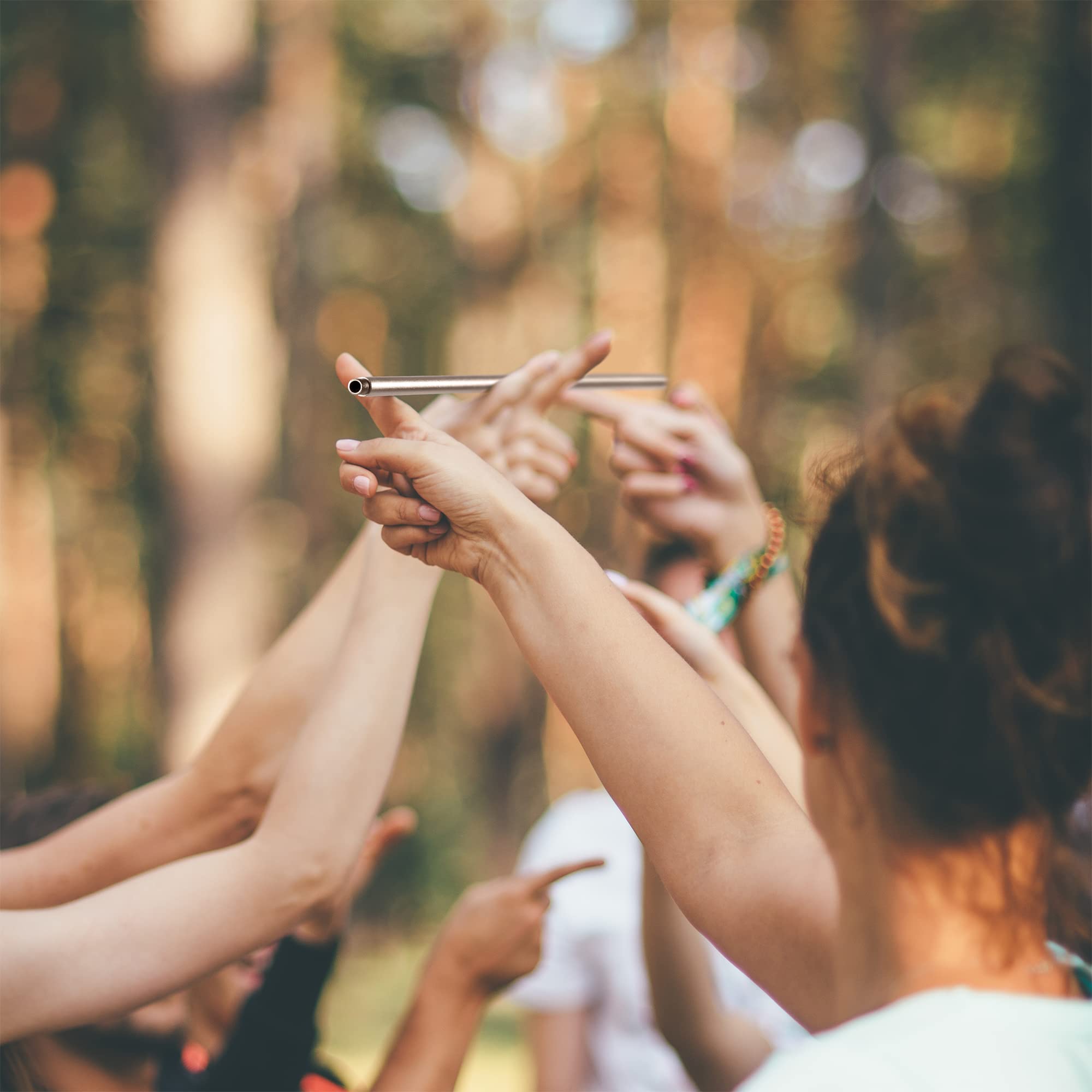 Zauberstab aus leichtem Aluminium Magischer Stab Helium Stick Teambuilding-Tool Kommunikationsübung Kooperationsspiel
