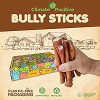 Vista 2 de Makondo Pets Bully Sticks - Golosinas masticables 100 % naturales para perros, 6 pulgadas, calidad premium, saludables, para entrenamiento