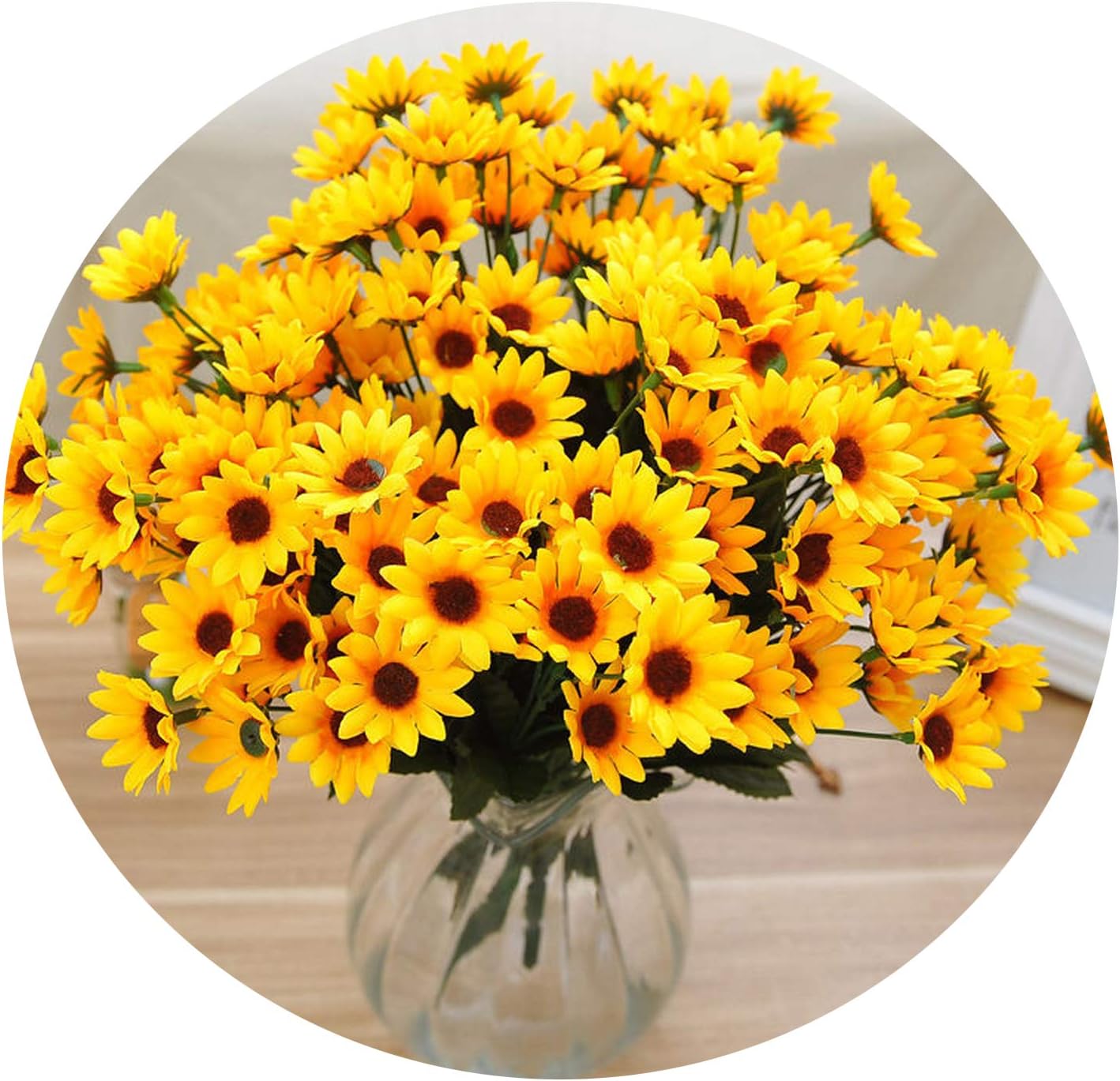 interesting myyou Sunflower Fake Flower Bouquet Floral