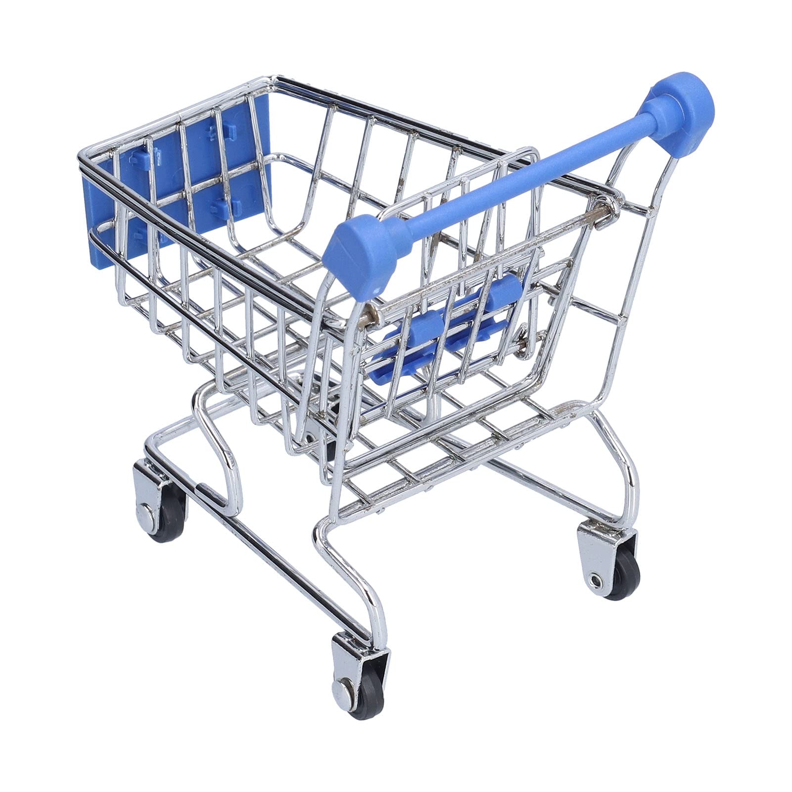 OVAQUIXI Mini Supermarket Hand Cart, Exquisite, Wide Application, Sturdy, Ideal Children and Family Friends - Image 3