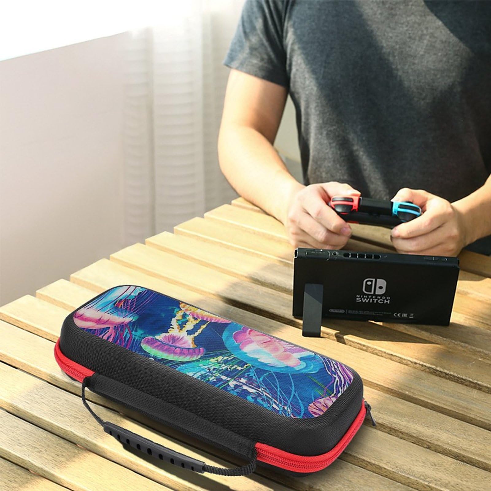 Amazon.co.jp: Switch用ケース ニンテンドースイッチケース クラゲ