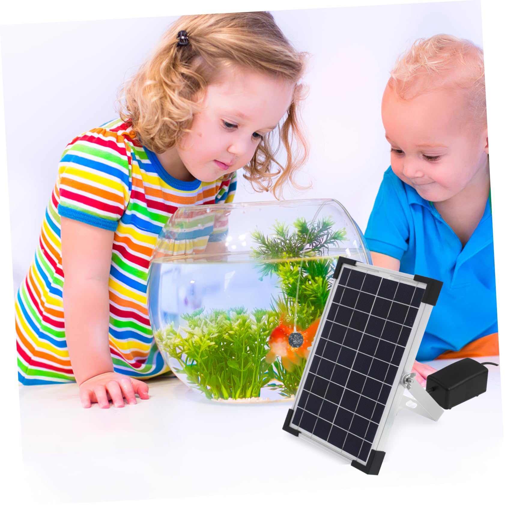 TOYANDONA Solar-sauerstoffpumpe Für Teich Aquarium Garten Solar-aquariumpumpe Solarpumpe Für Fischteich Sauerstoffbelüfter